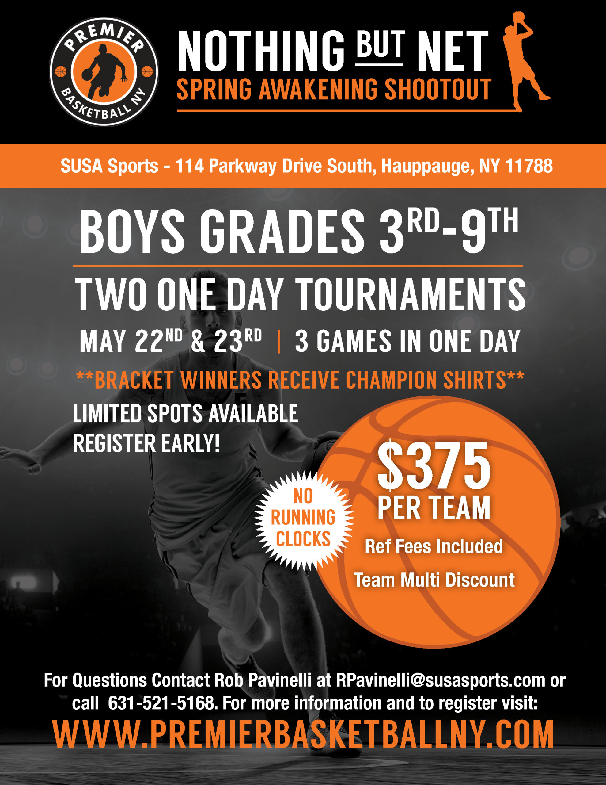 Tournaments Premier Basketball